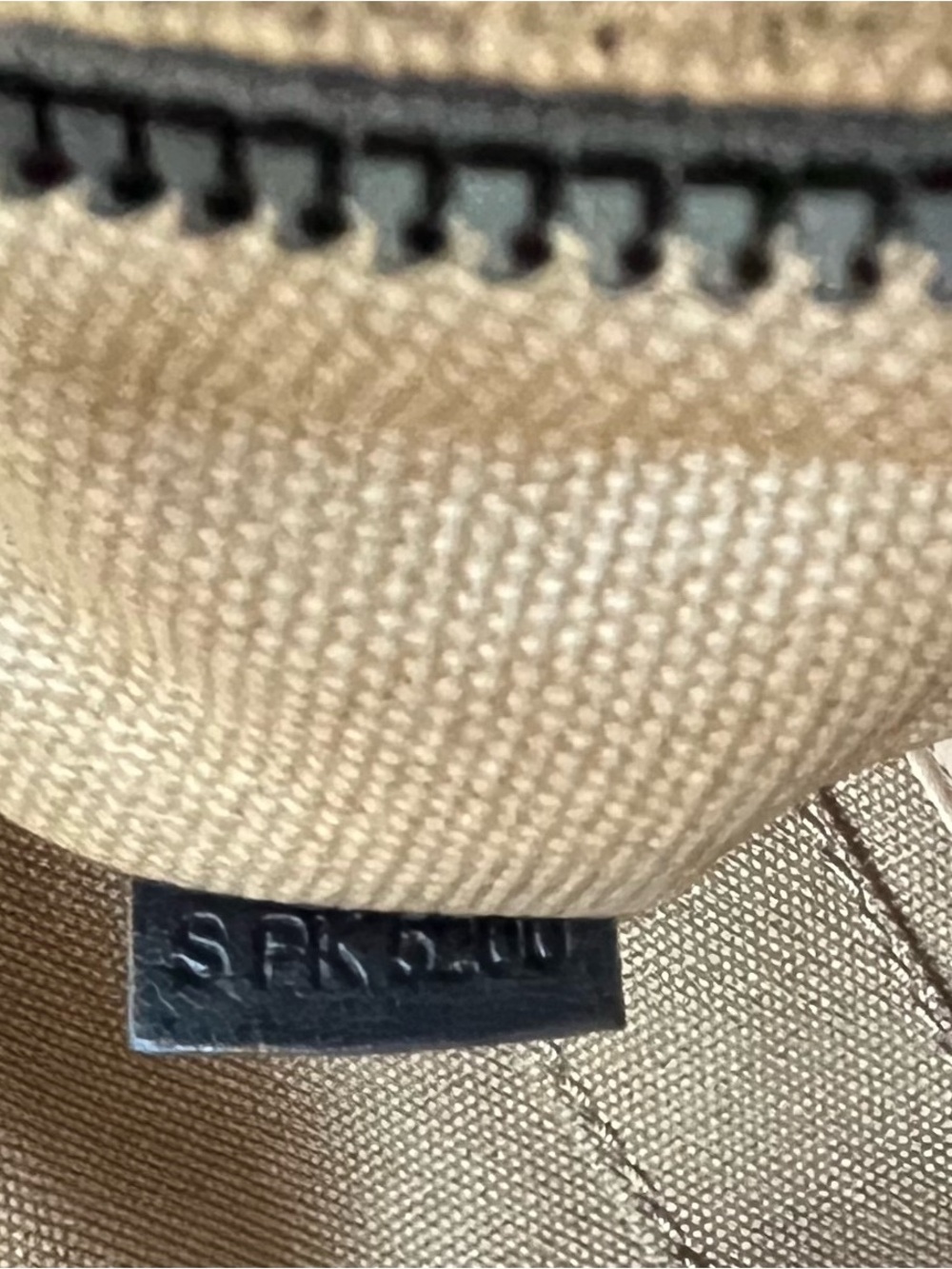 Marc Jacobs Khaki Canvas Medium Messenger Tote with Black Strap - Picture 6 of 6
